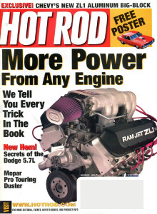 HOT ROD 2002 NOV - GIESBRECHT, 5.7L HEMI, HOLLEY KITS